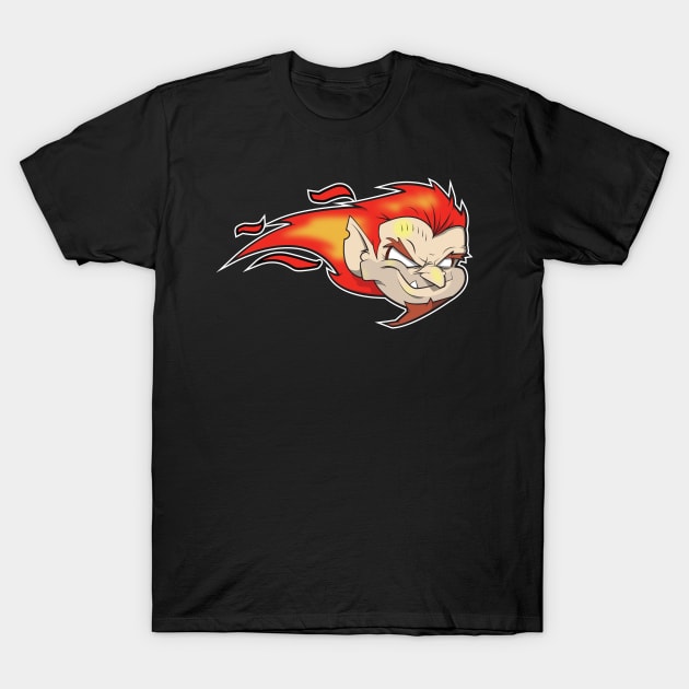 cartoon demon mascot T-Shirt by CoySoup